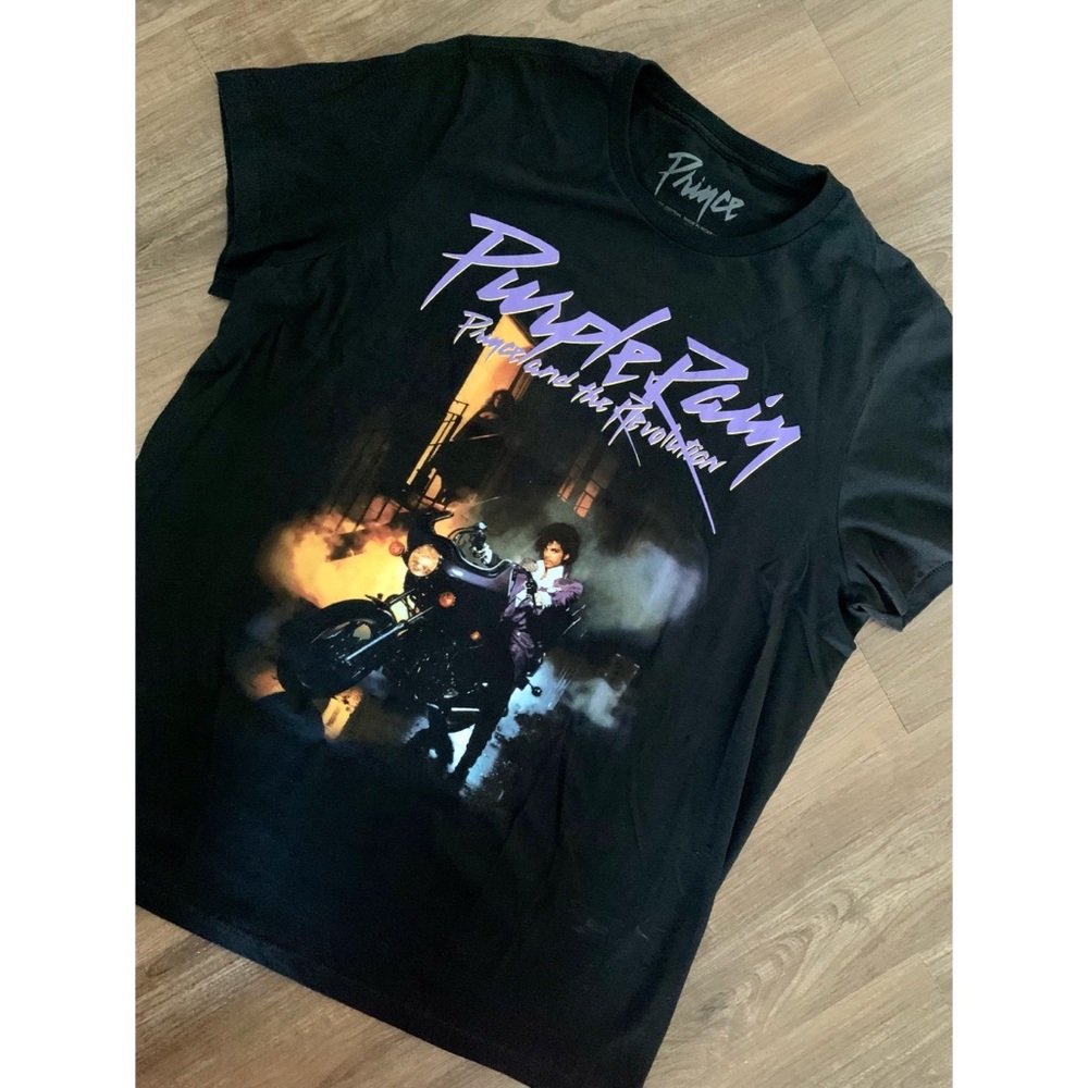 Prince Purple Rain Cover Art Tee